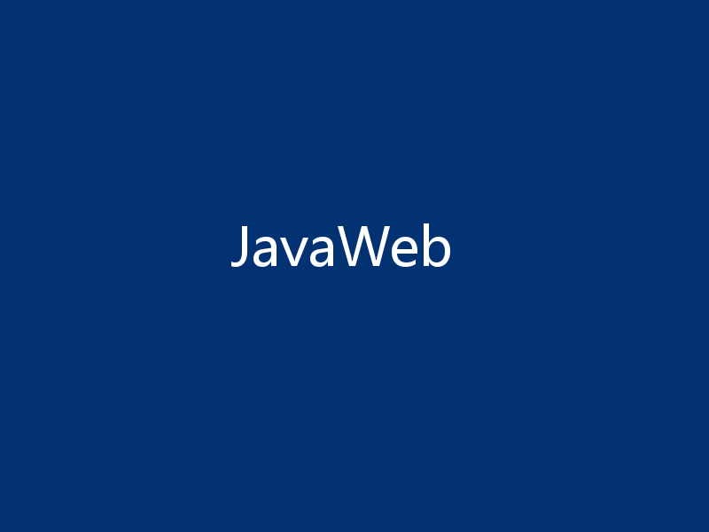JavaWeb