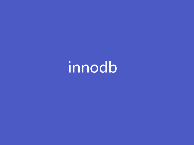 innodb