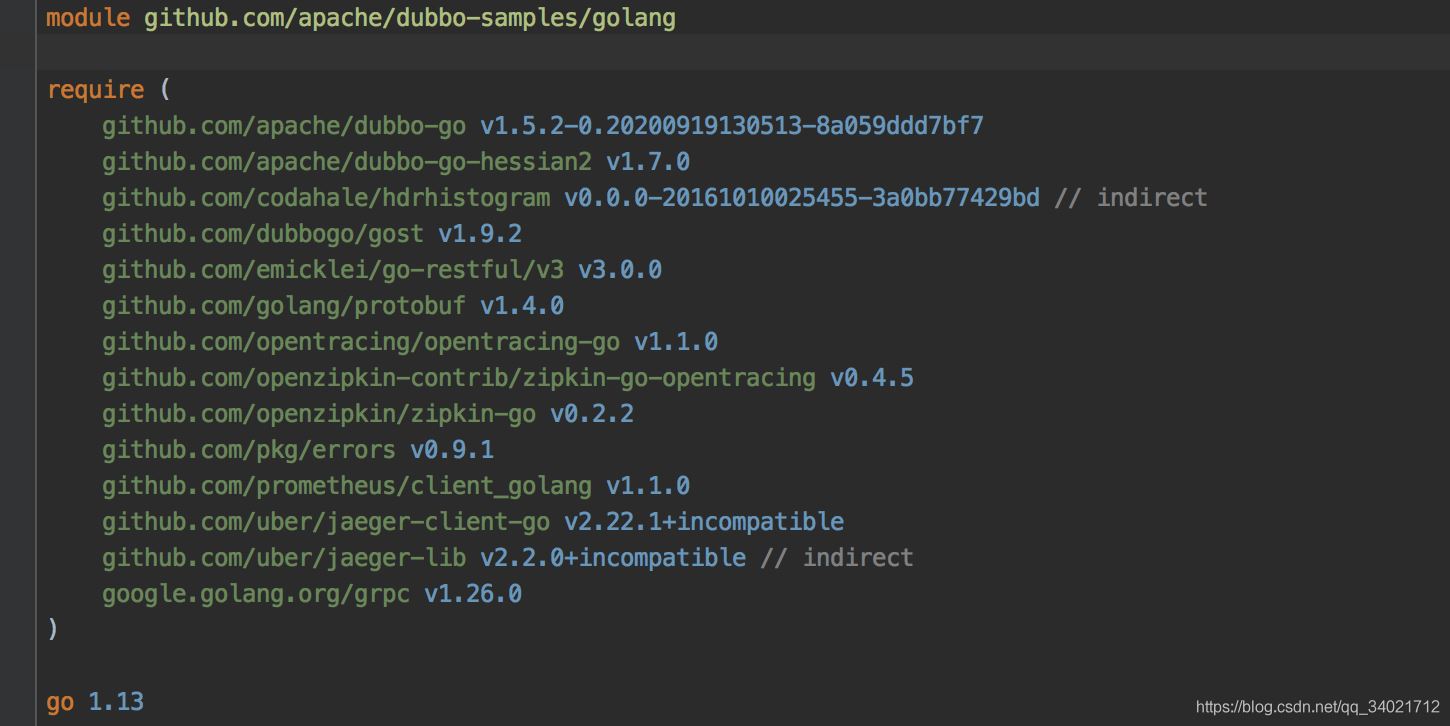 go自动下载所有的依赖包go module使用详解