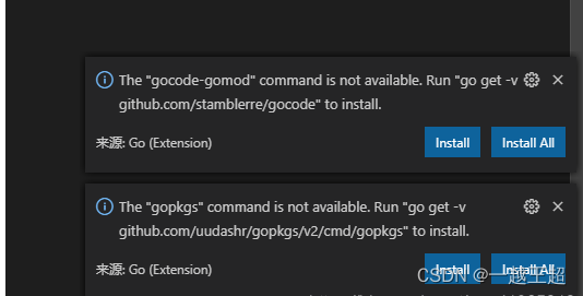 VS Code安装go插件失败原因分析以及解决方案