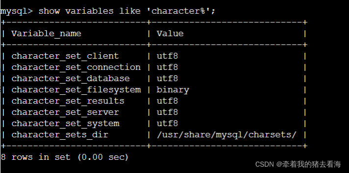 MYSQL中文乱码问题的解决方案