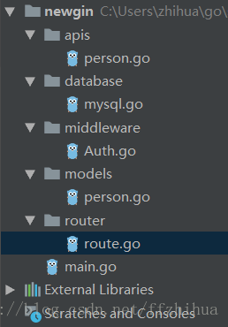 Gin与Mysql实现简单Restful风格API实战示例详解