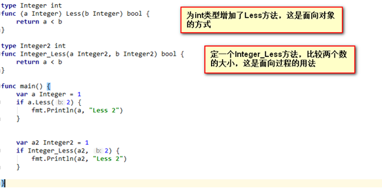 go语言中的面向对象