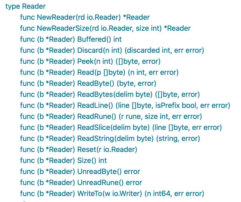 go按行读取文件的三种实现方式汇总