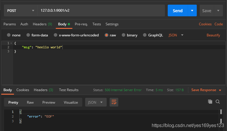 Golang Gin解析JSON请求数据避免出现EOF错误