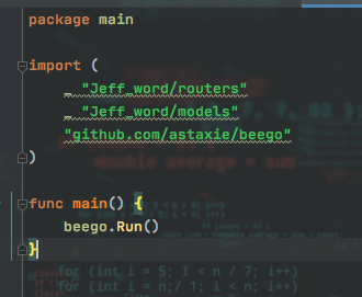 golang beego框架路由ORM增删改查完整案例