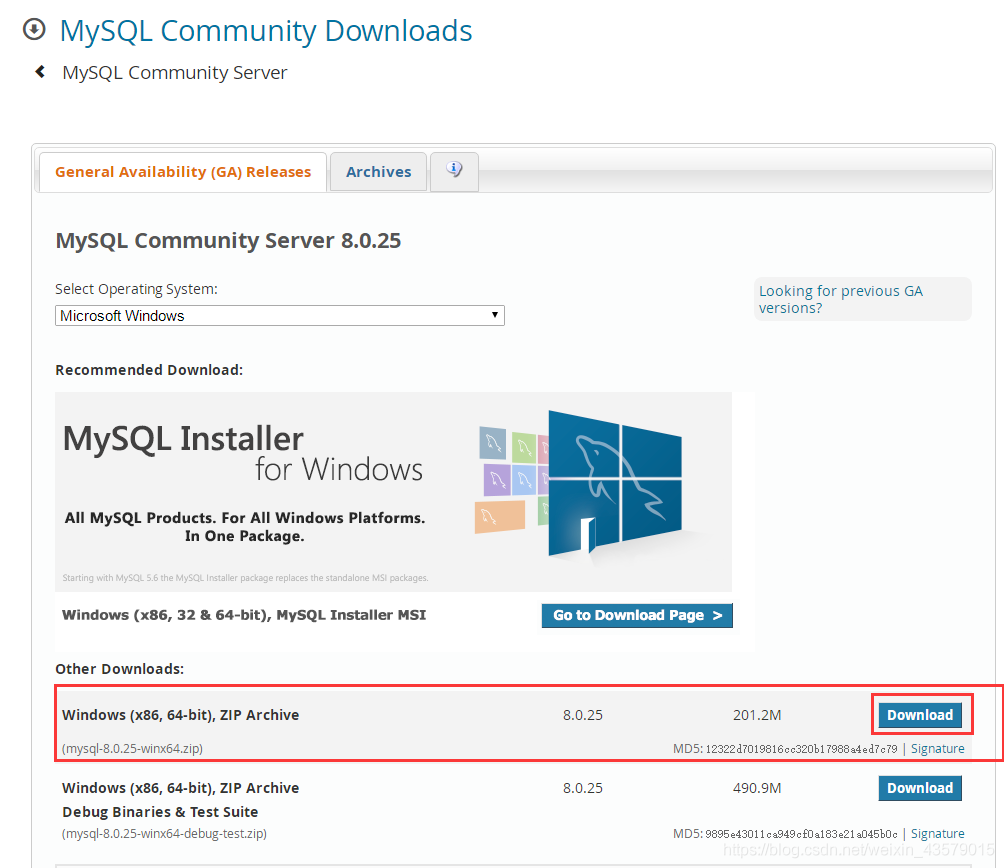 windows 64位下mysql8.0.25安装配置教程(最详细!)