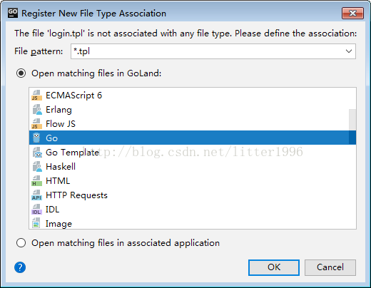 goland 清除所有的默认设置操作