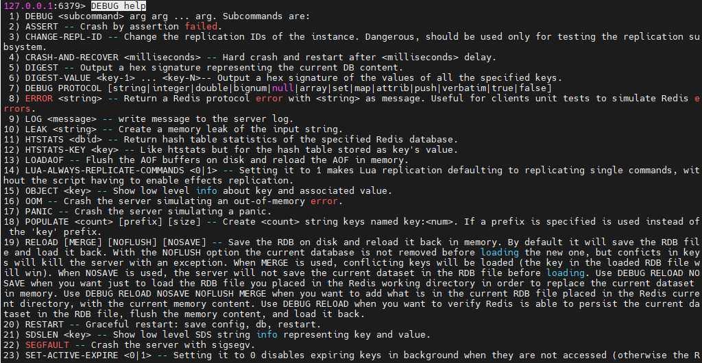 Redis批量生成数据的实现