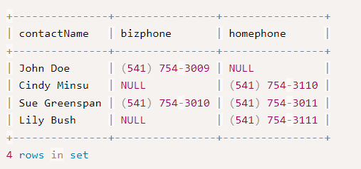 MySQLifnull()函数的具体使用
