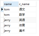 查询结果 查询结果