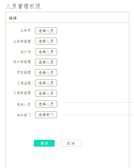 项目人员原型图 项目人员原型图