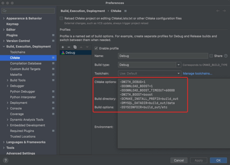 配置 CMake 配置 CMake