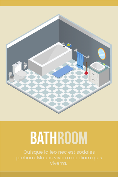 等轴图模板:小浴室(由InfoART的等轴图标记创建) 等轴图模板:小浴室(由InfoART的等轴图标记创建)