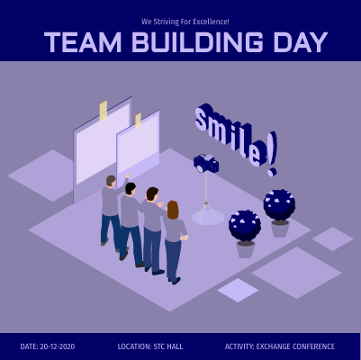 等轴测图模板:团队建设日(由InfoART的等轴测图标记创建) 等轴测图模板:团队建设日(由InfoART的等轴测图标记创建)