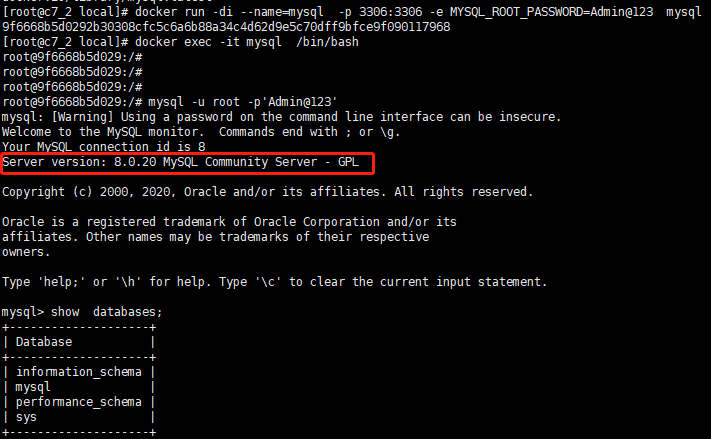 把MySQL放进Docker,总共需要几步?