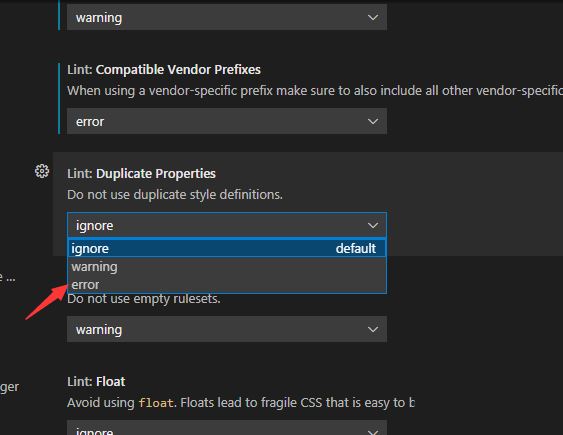 VisualStudioCode怎么开启重复属性报错 VisualStudioCode怎么开启重复属性报错