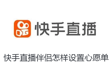 快手直播伴侣怎样设置心愿单