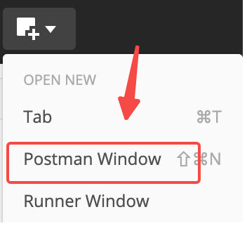 Postman怎样新建窗口
