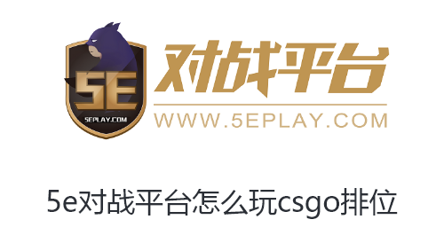 5e对战平台怎么玩csgo排位