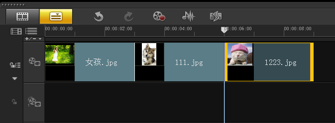 会声会影X5使用移动转场效果的操作内容介绍