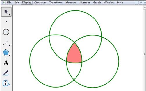几何画板制作文氏图的操作教程