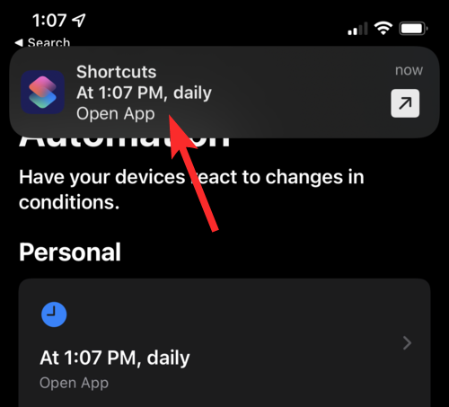 iPhone快捷方式应用程序中的“运行时通知”是什么意思？