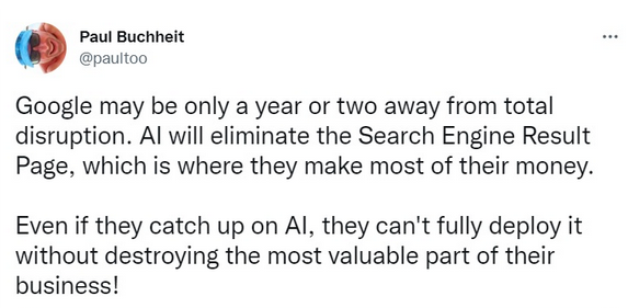 ChatGPT—谷歌杀手?工作取代者?还是花哨的聊天机器人?