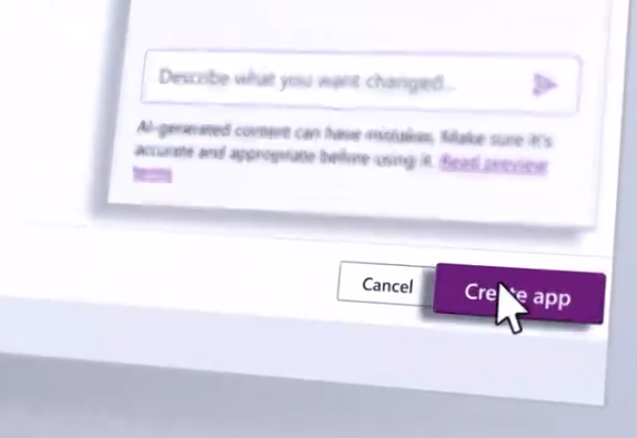 一句话让 AI 替你开发 App,微软推出 Power Platform Copilot 低代码服务