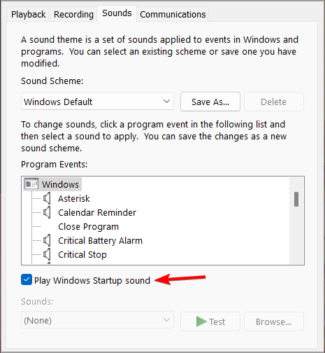 win11开机音乐如何设置?win11开机音乐设置方法截图