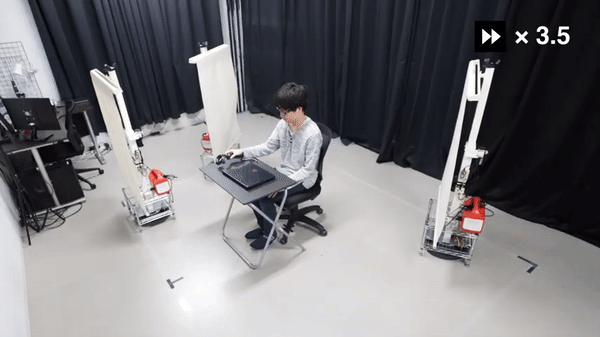 当办公室里的机器人隔板突然围住你，网友：社恐福音！