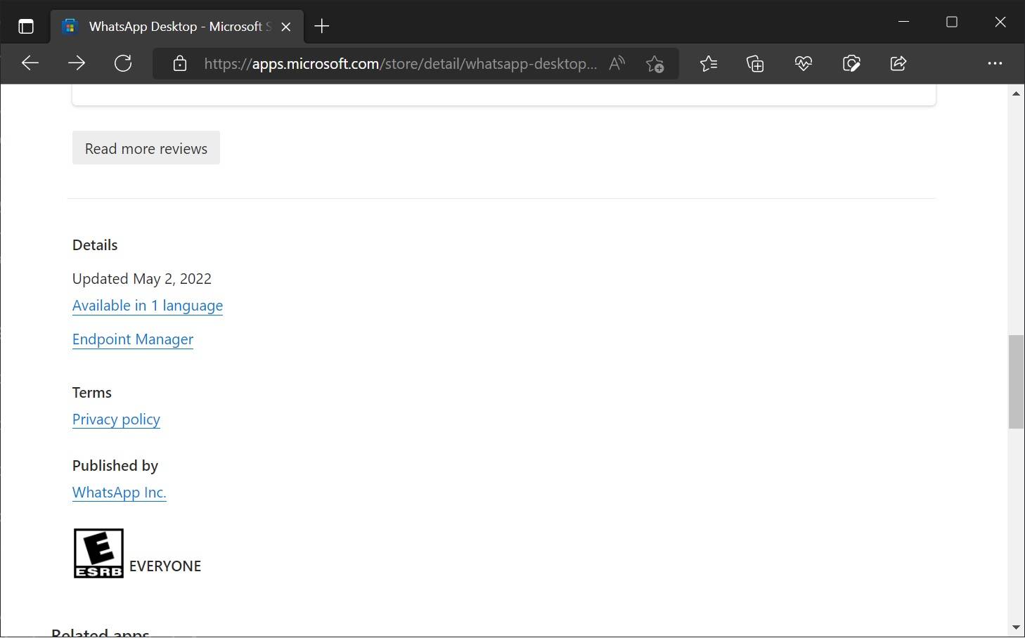 Microsoft-Store-app-updated-date