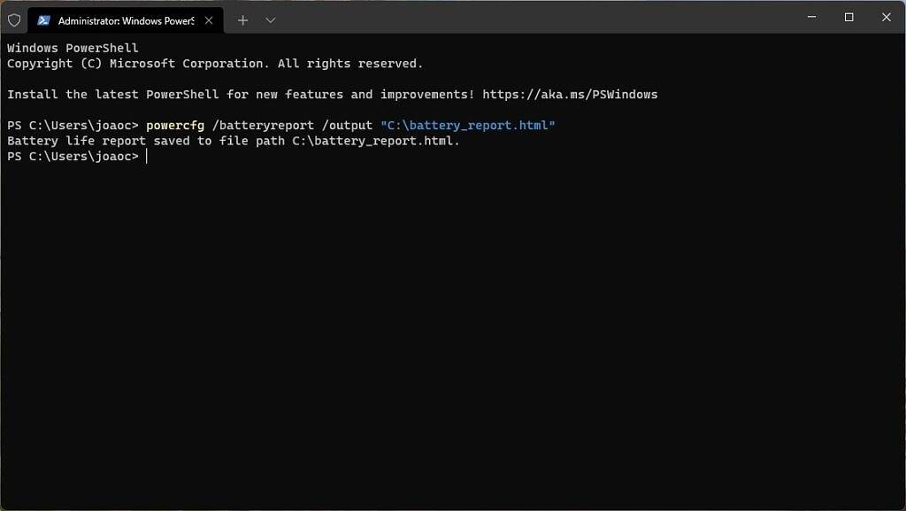 如何在 Windows 11 上创建电池报告以了解更多信息