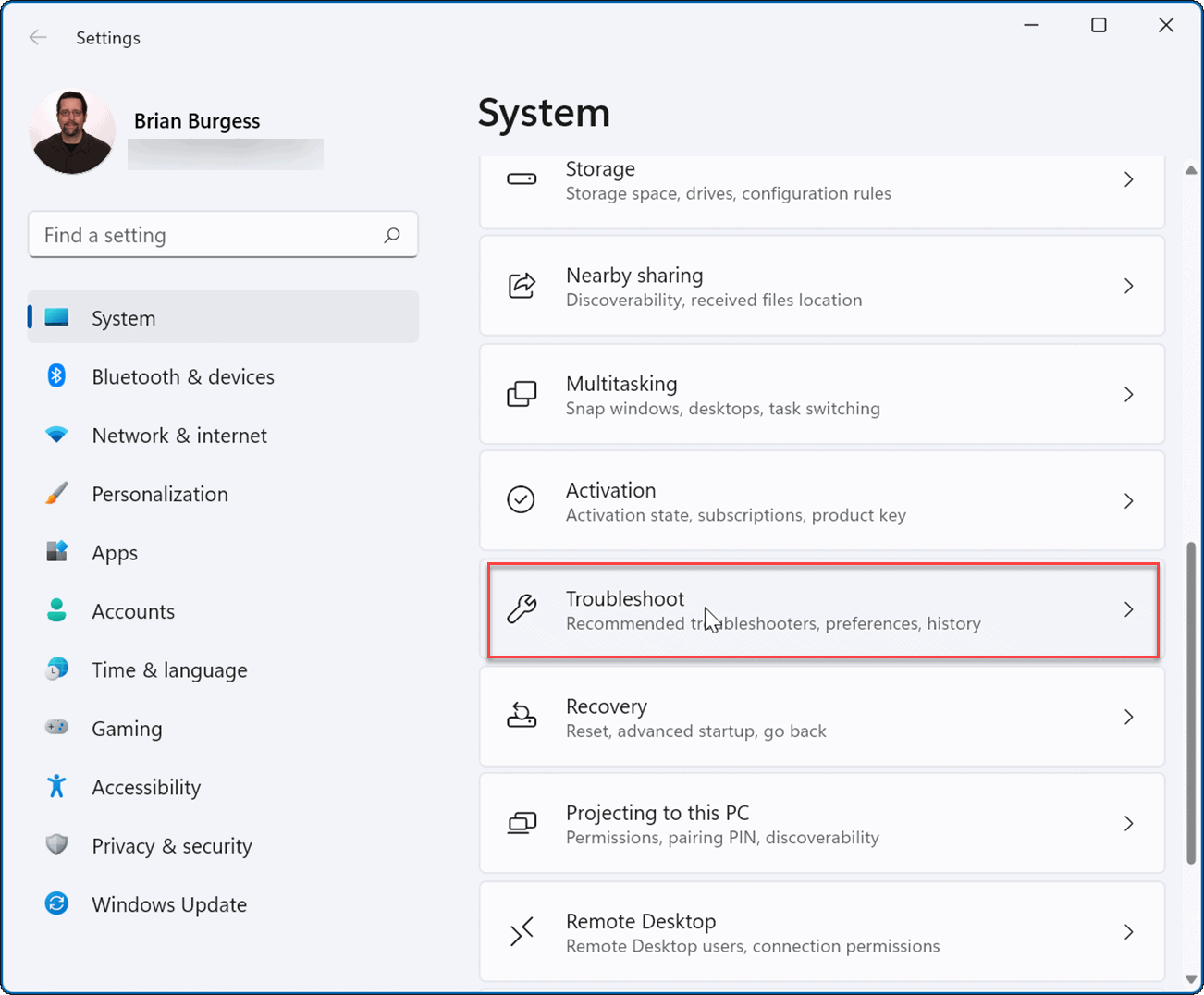 9-system-Troubleshoot