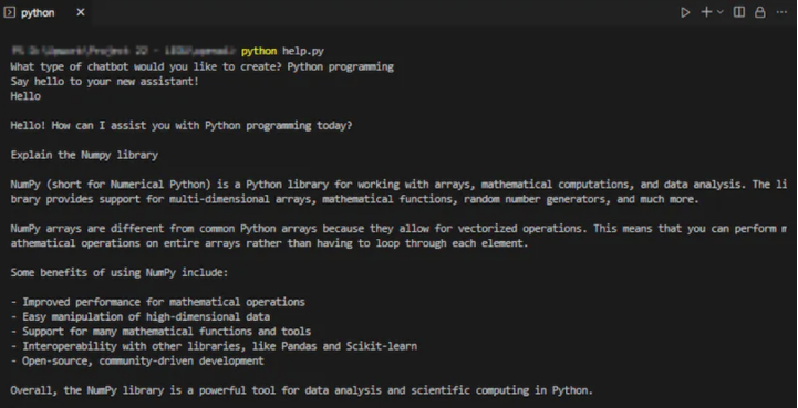 如何使用ChatGPT进行Python编程