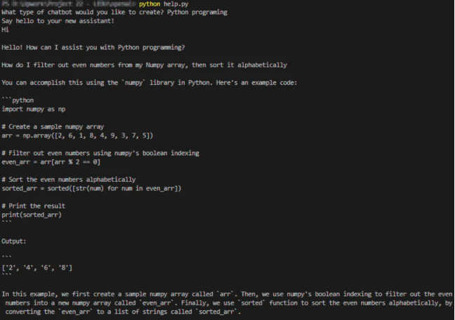 如何使用ChatGPT进行Python编程