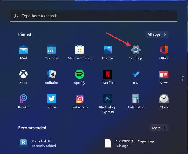 the-pinned-settings-app