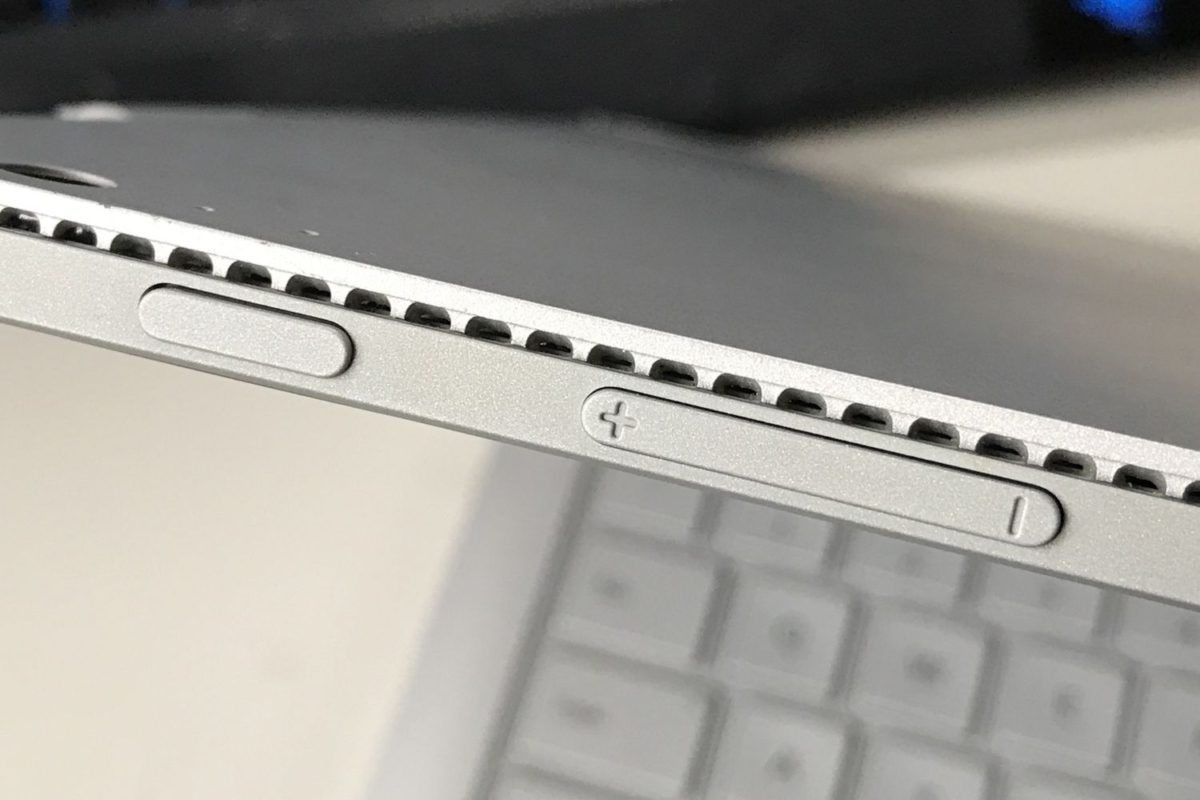 Microsoft Surface 设备音量减小按钮
