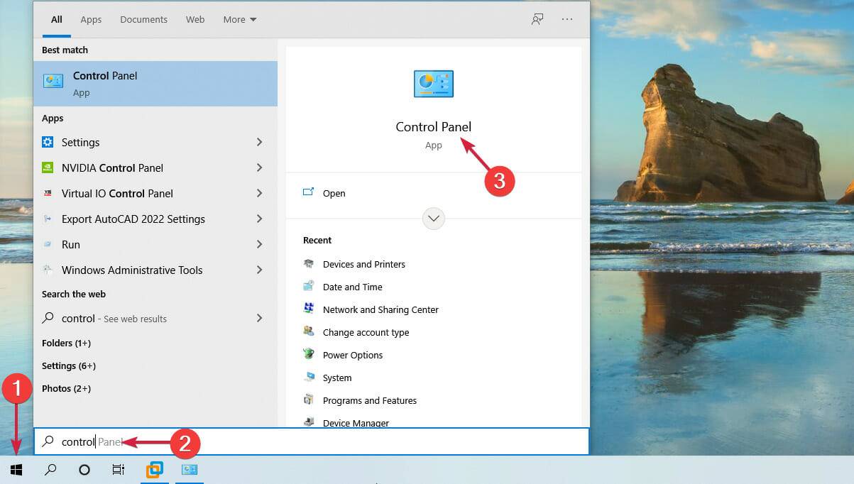 control-panel-windows10