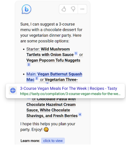 微软上线基于ChatGPT的Bing和Edge浏览器