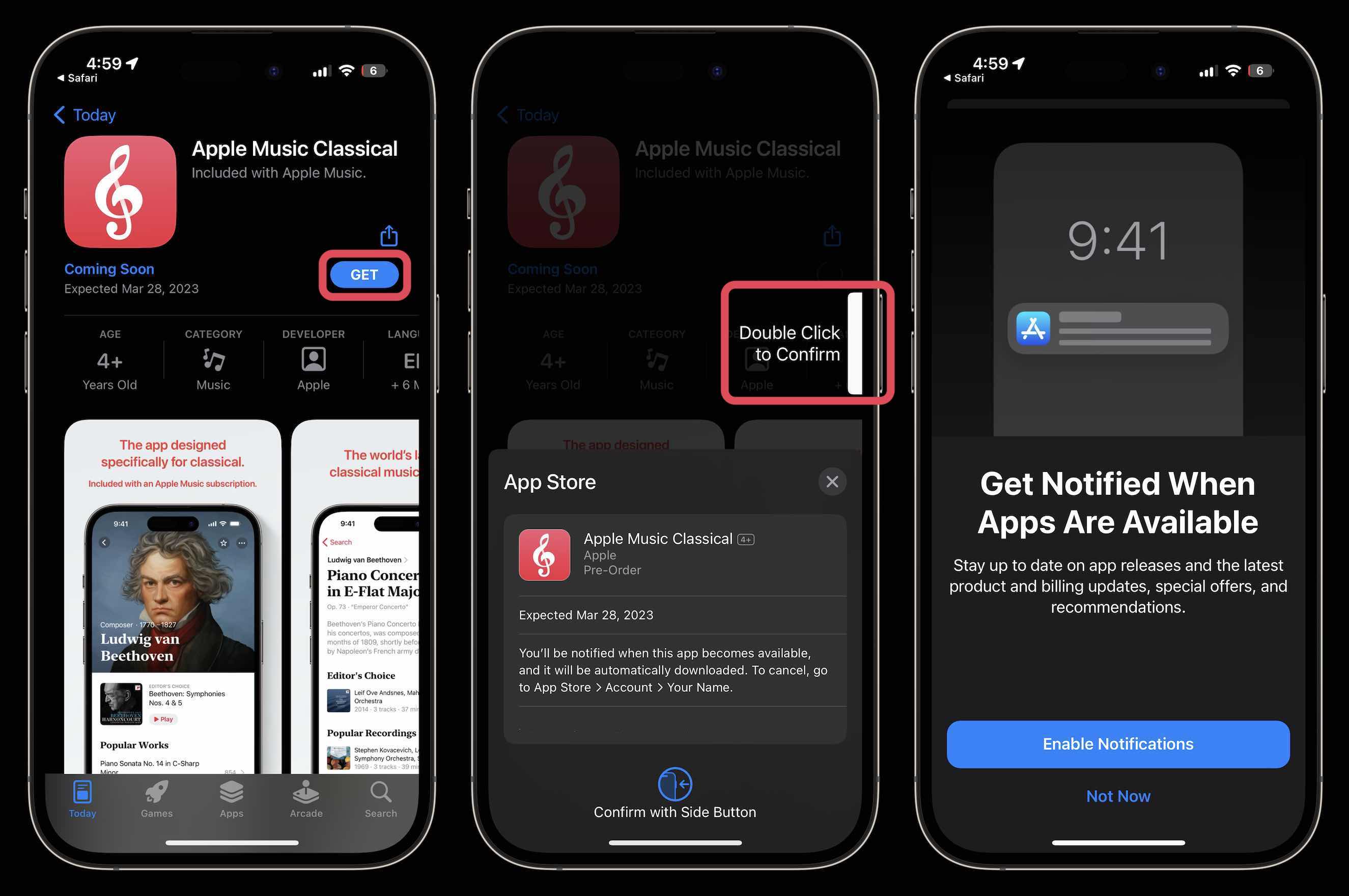 如何将 Apple Music Classical 设置为在可用时自动下载到您的 iPhone