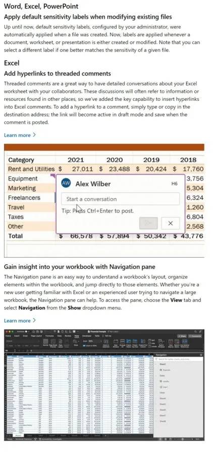 微软 Office Insider Preview Build 16.59.22030601 为 Mac 用户带来新功能