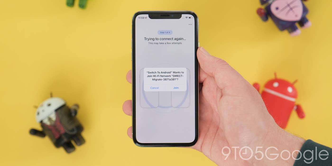 Switch-to-Android-connecting