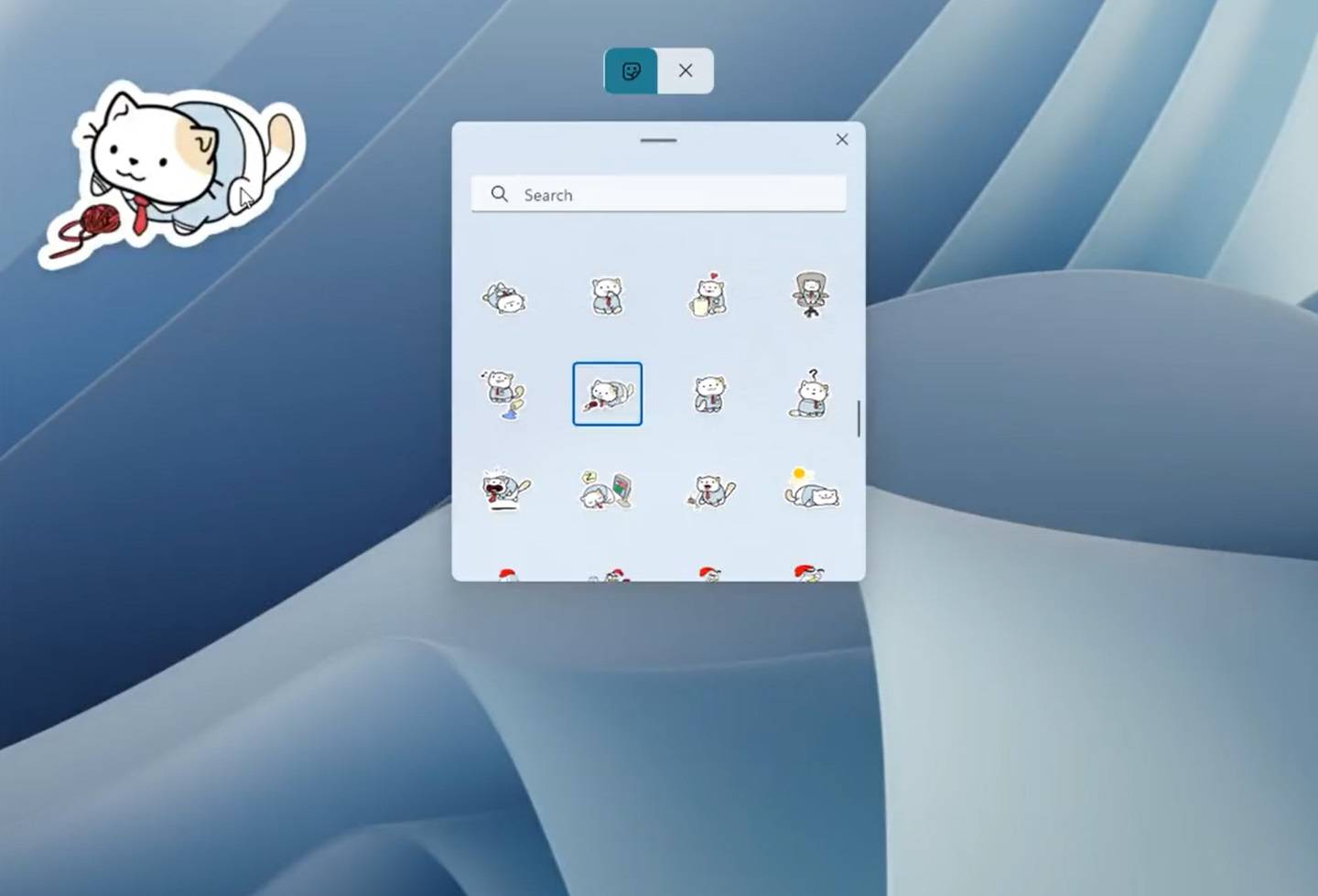 我们首先看一下 Windows 11 自定义桌面背景的新工具