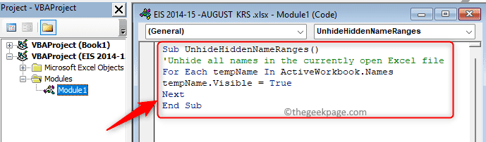 Module-code-to-unhide-name-ranges-min