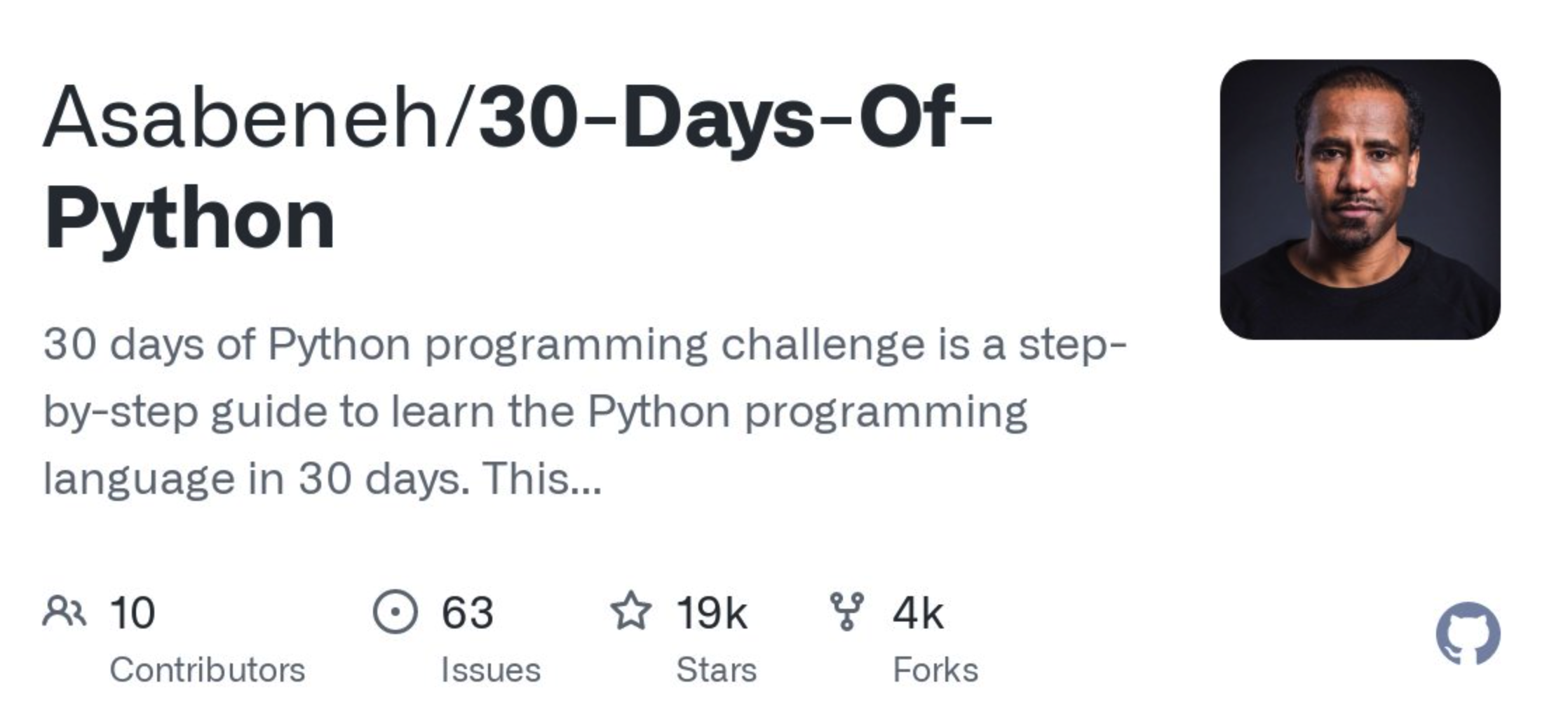 想要学好 Python，这七个 Github 仓库你值得拥有！