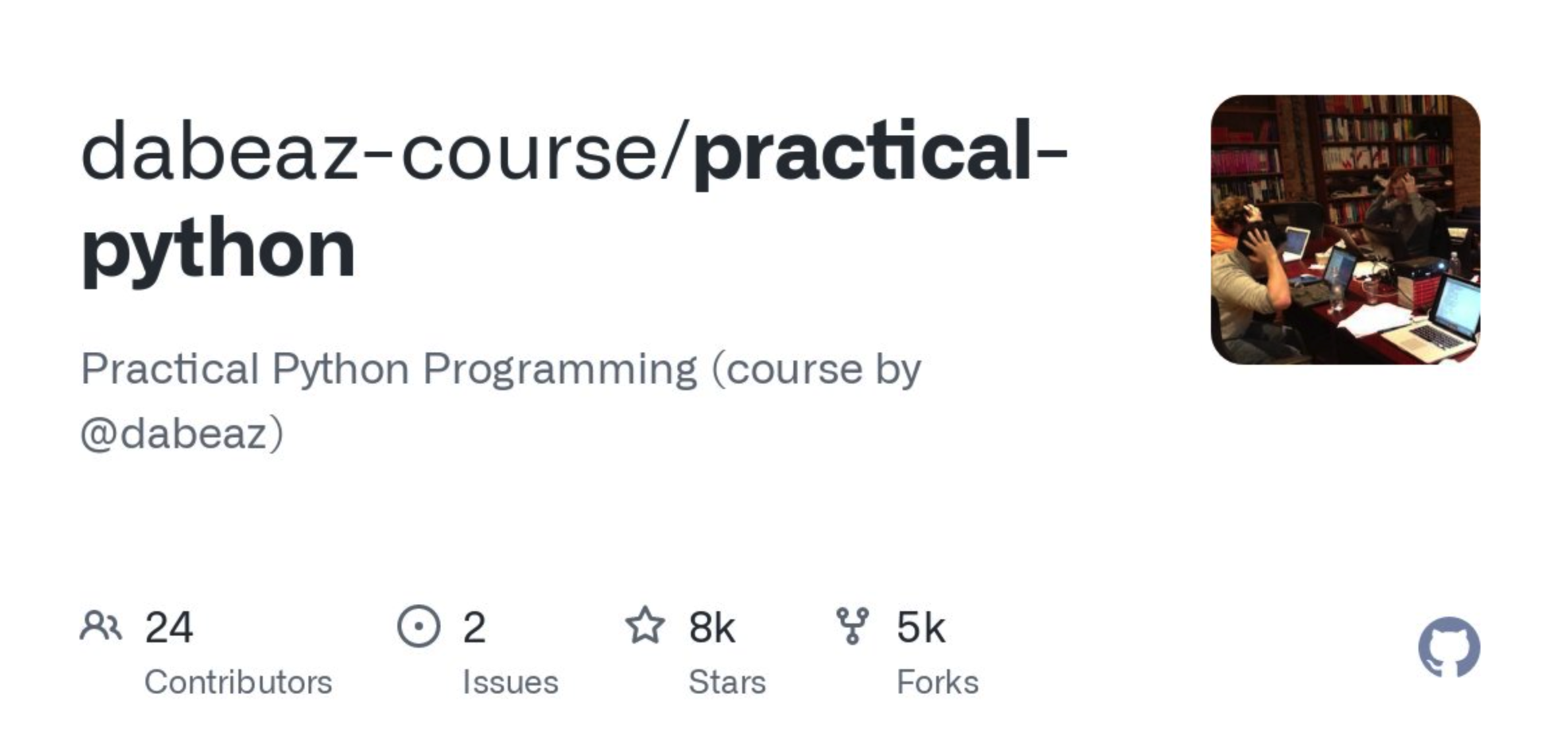 想要学好 Python，这七个 Github 仓库你值得拥有！