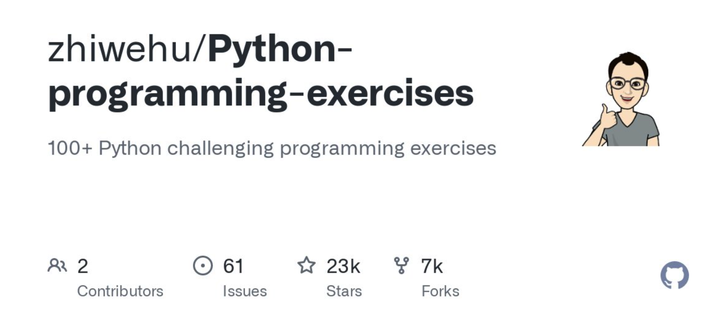想要学好 Python，这七个 Github 仓库你值得拥有！