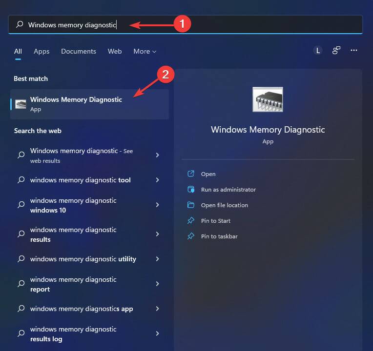 如何修复 Windows 内存诊断无结果