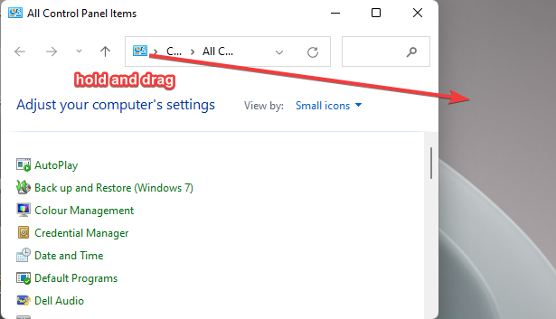 Control-Panel-hold-and-drag-icon-from-address-bar